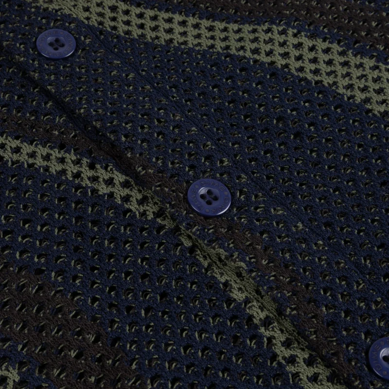 Dime Soleil Button Up Knit - Navy – Bild 3