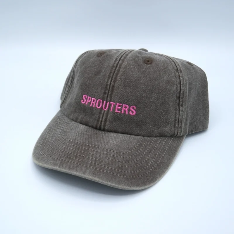Sprouters Classic Logo Cap – Washed Brown