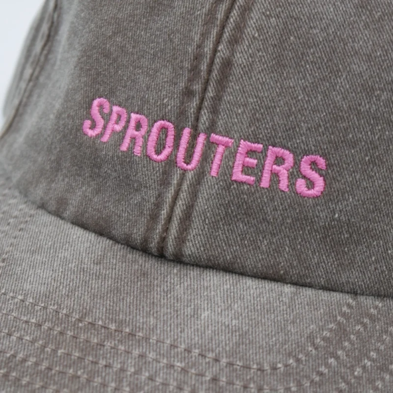 Sprouters Classic Logo Cap – Washed Brown – Bild 2