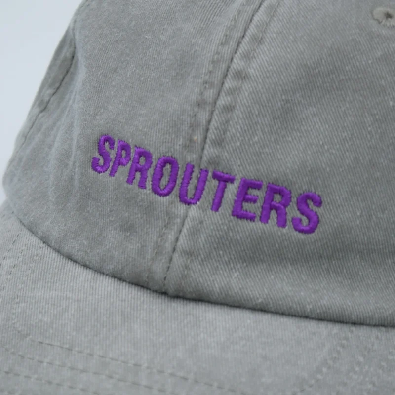 Sprouters Classic Logo Cap – Washed Grey – Bild 2