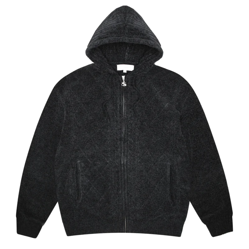 Yardsale Dreamer Chenille Hoodie - Black