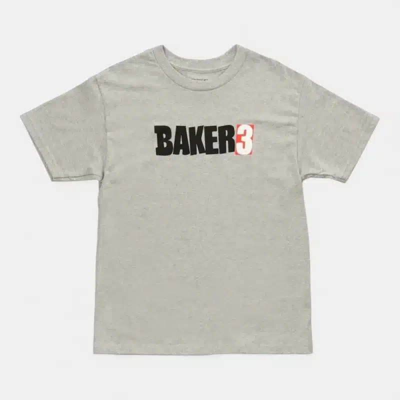 Baker 3 T-Shirt - Heather Grey