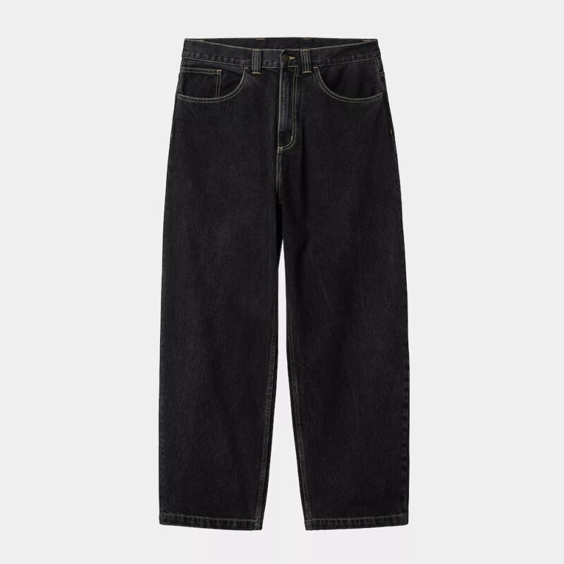 Carhartt WIP Brandon Hose - Black Stone Washed – Bild 2