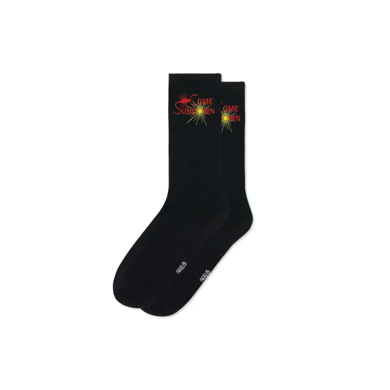 Come Sundown Entomology Socks - Black