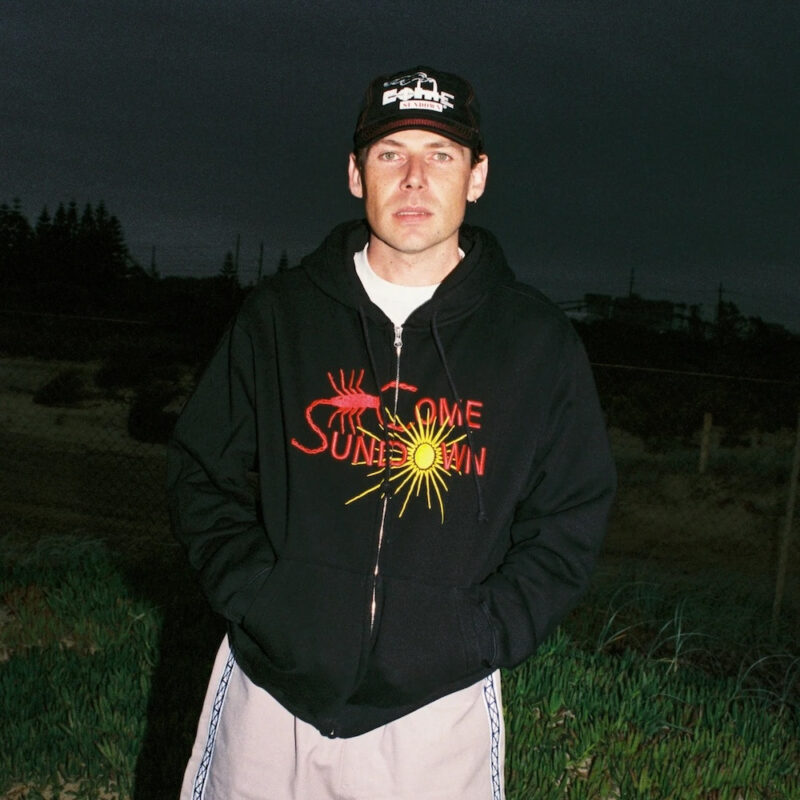 Come Sundown Entomology Zip Hoodie - Black - Image 4