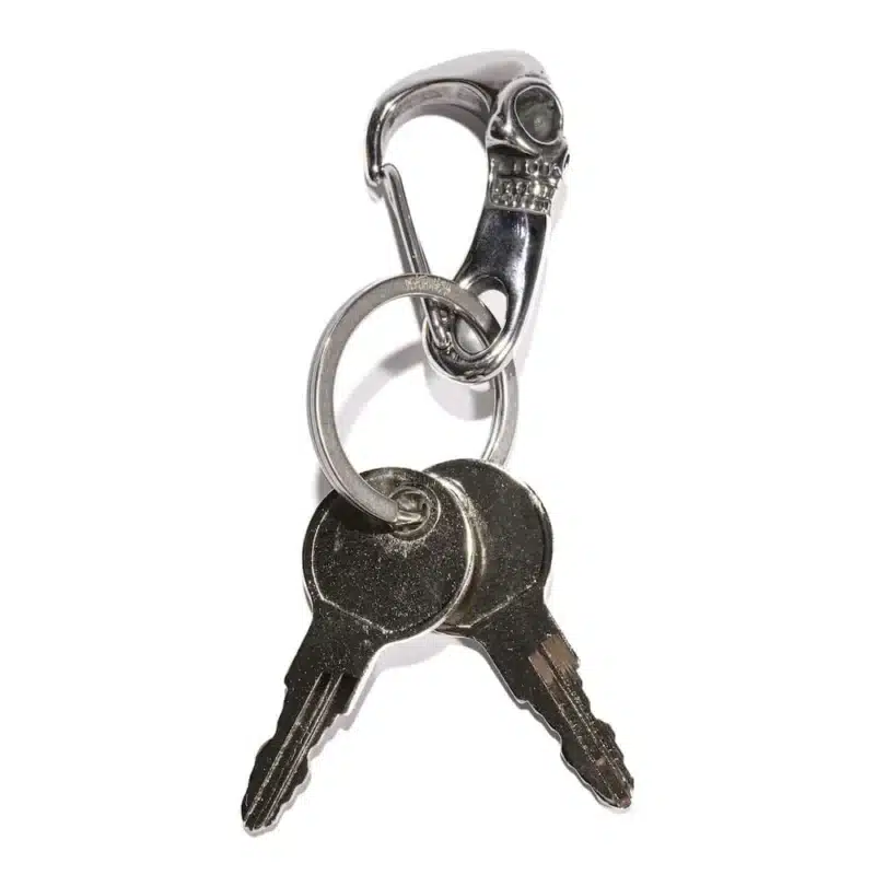 Deathwish Crypt Karabiner Schlüsselanhänger - Silber