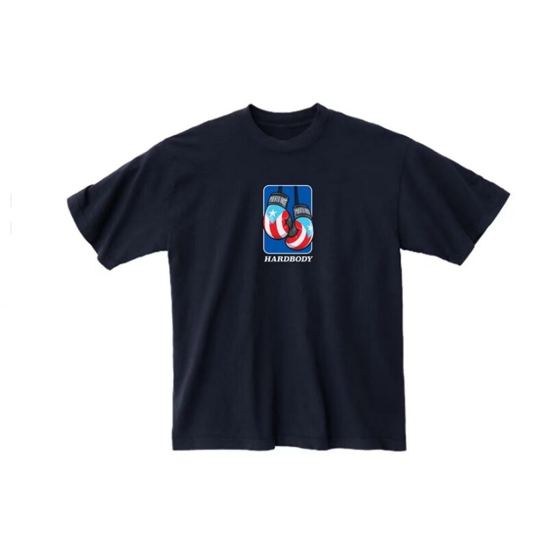 Hardbody PR Gloves T-Shirt - Navy
