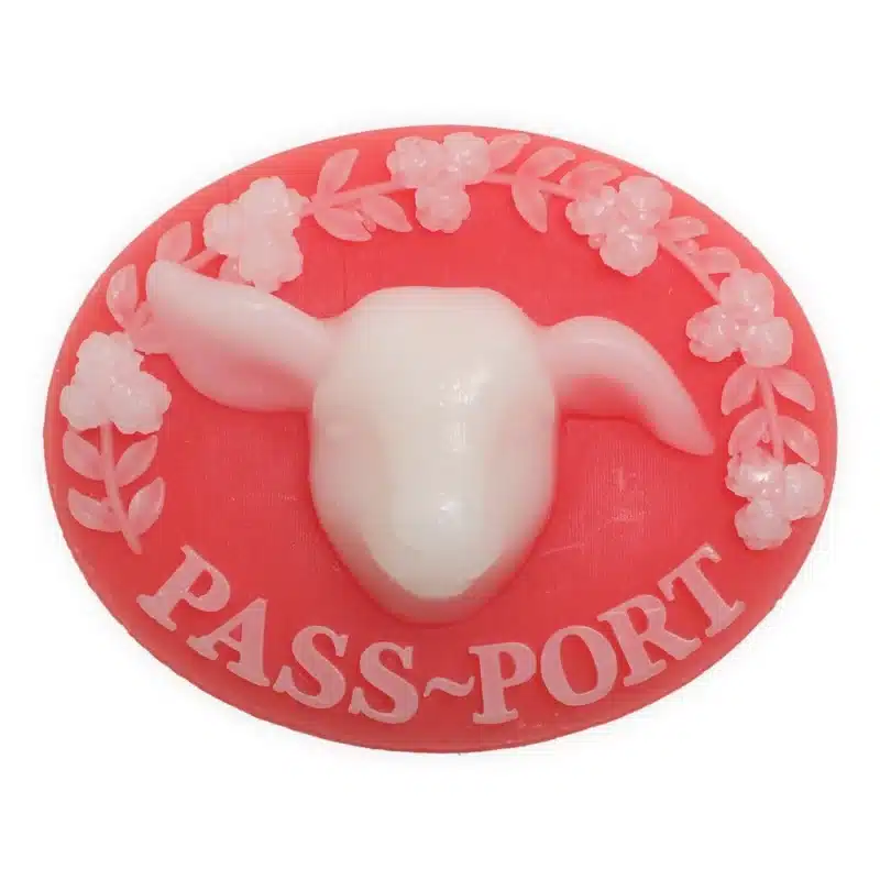 Pass Port Soap Bar Wachs - Red