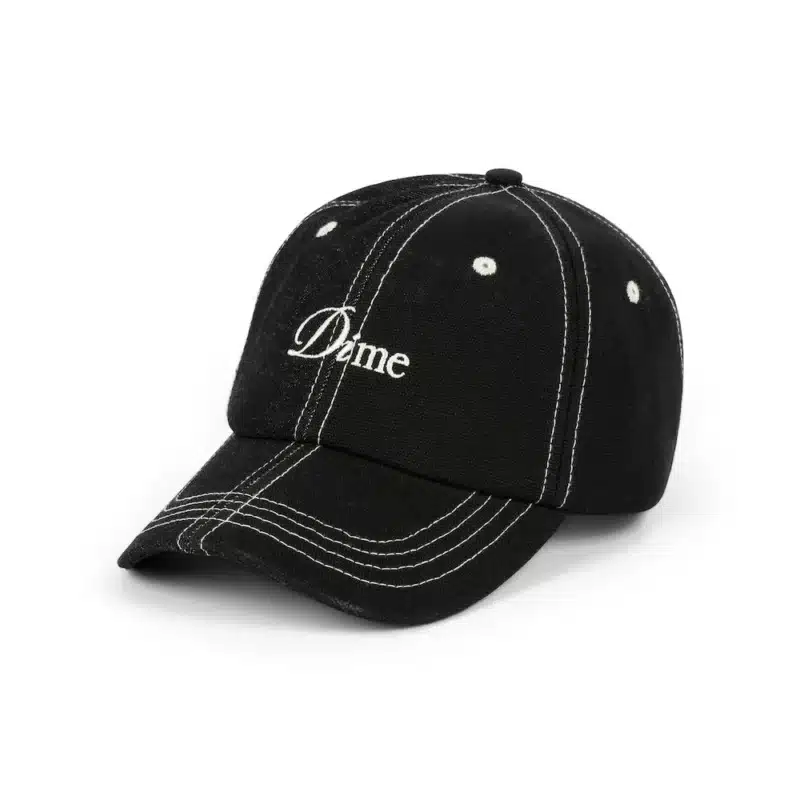Dime MTL Split Low Pro Cap - Black