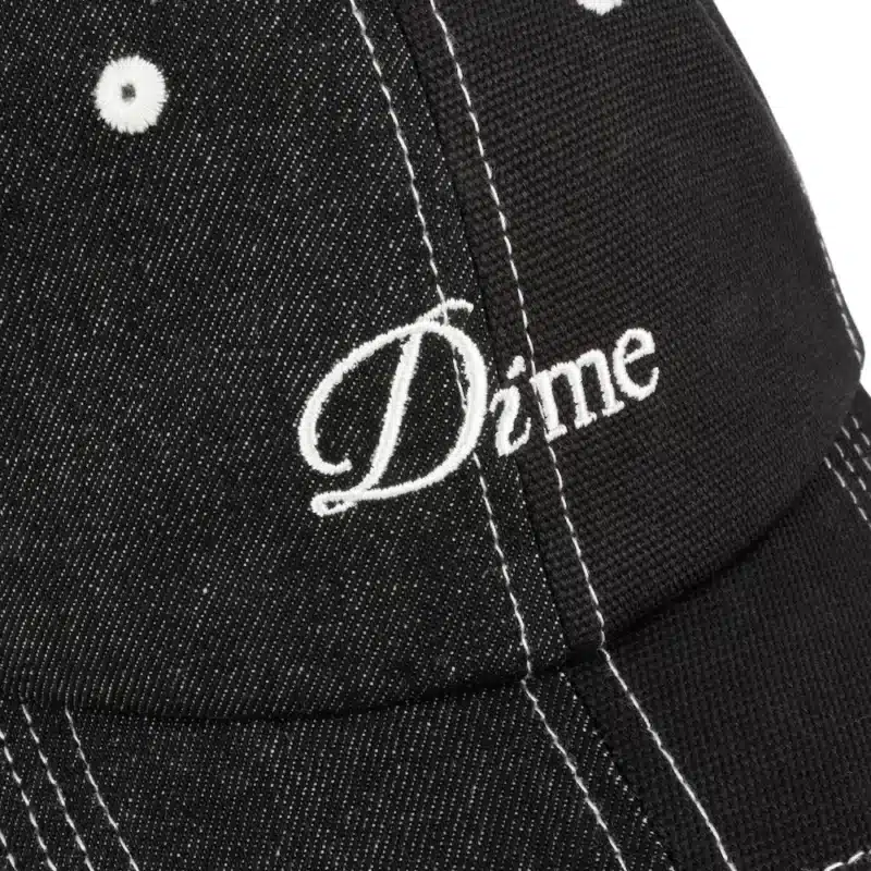 Dime MTL Split Low Pro Cap - Black - Image 2