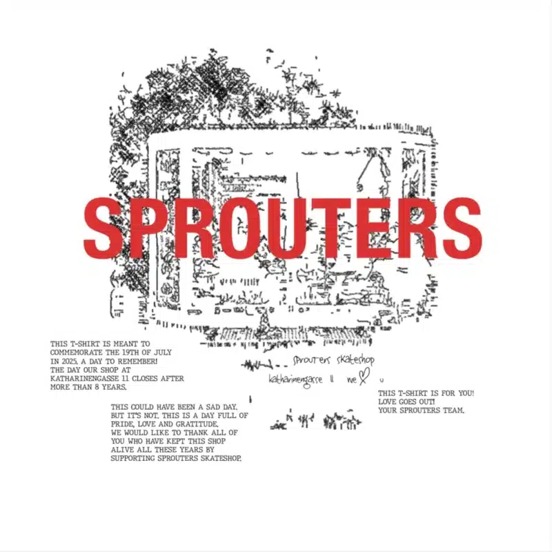 Sprouters Closing T-Shirt - White – Bild 2