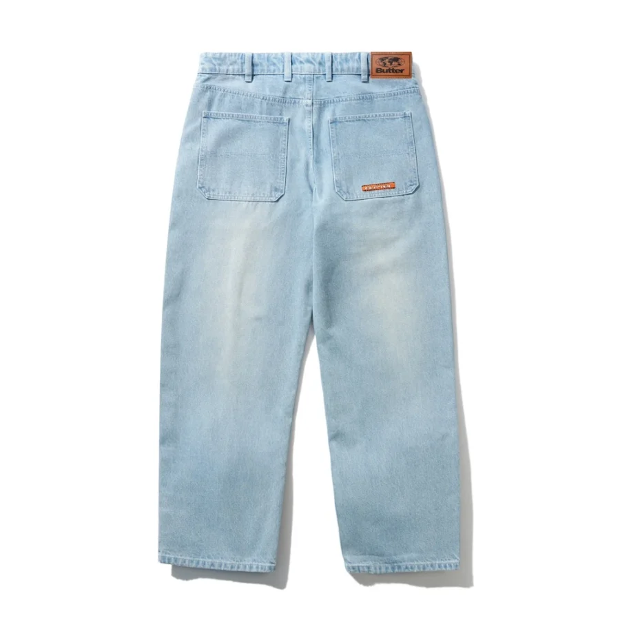 Butter Goods Witness Denim Hose - Faded Light Blue