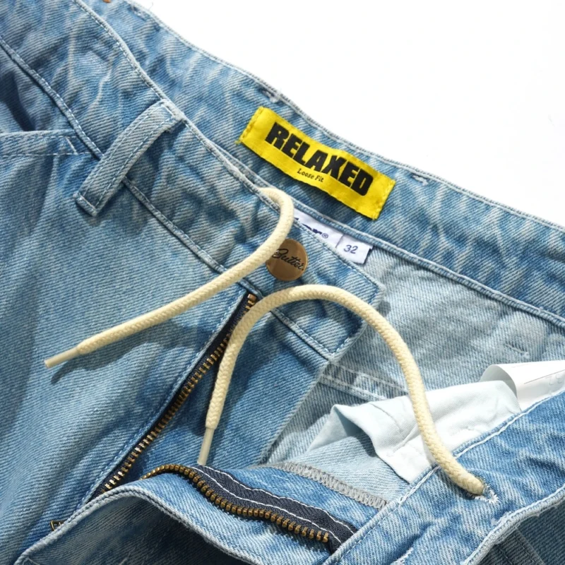 Butter Goods Witness Denim Hose - Faded Light Blue – Bild 4