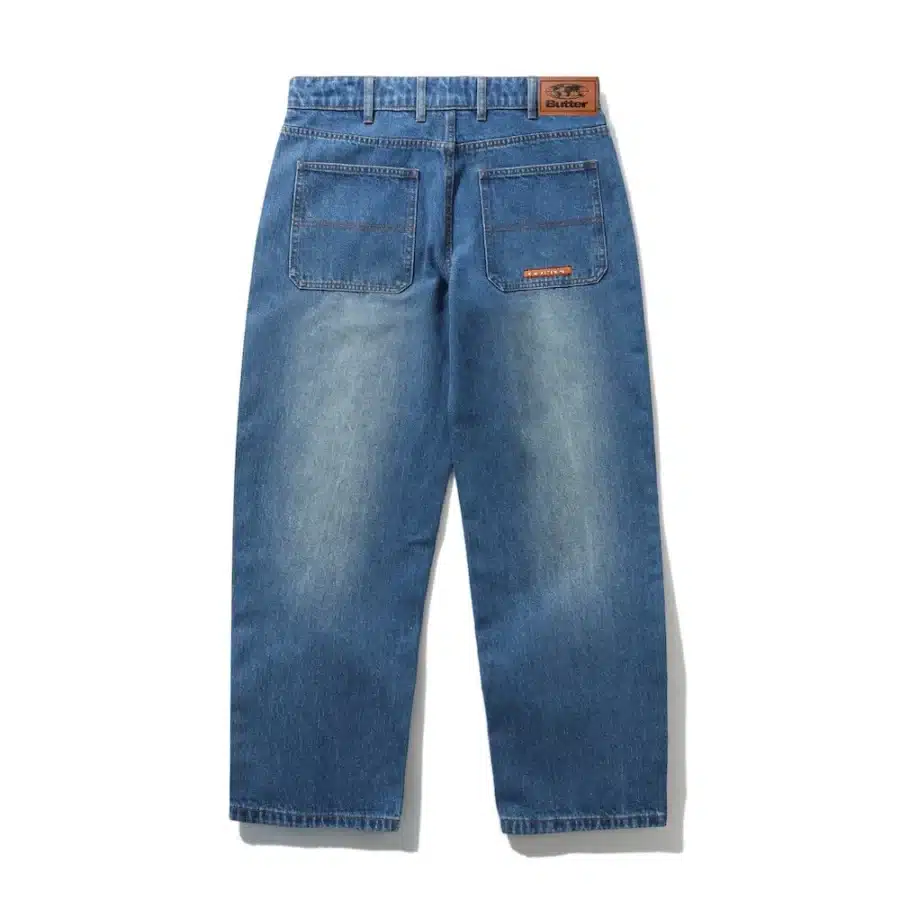 Butter Goods Witness Denim Hose - Mid Indigo