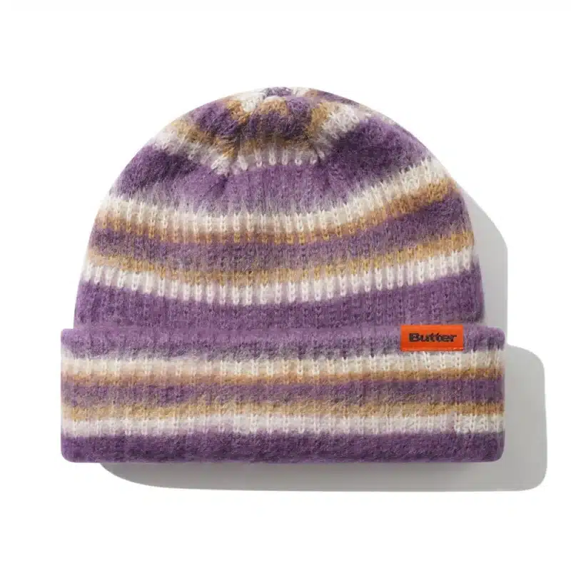 Butter Goods Swipe Beanie - Purple