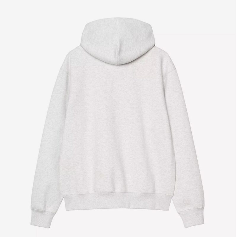Carhartt WIP Hooded Crewneck - Ash Heather/ Rondo – Bild 2