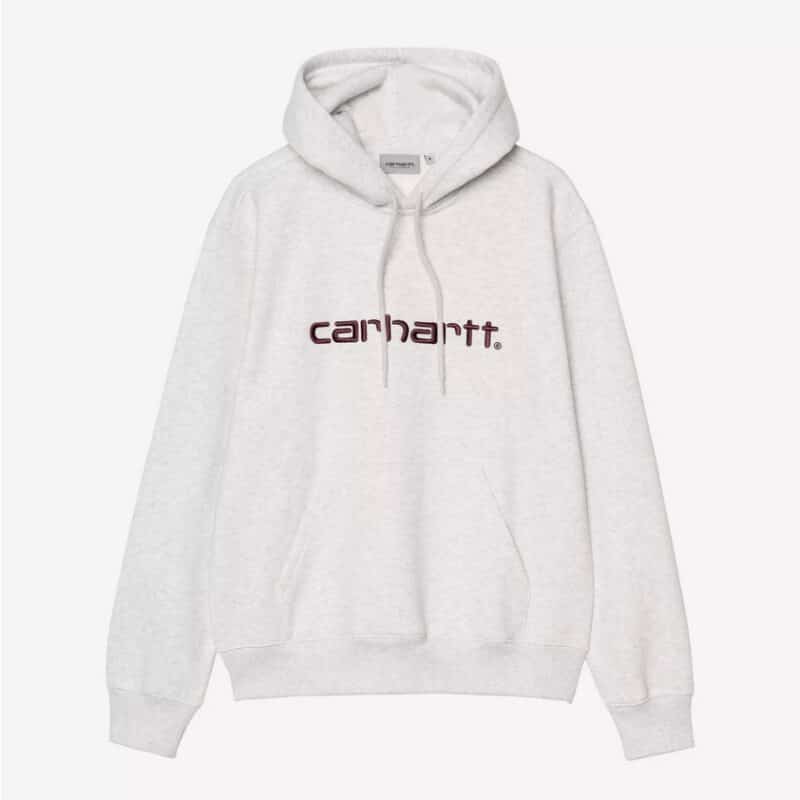 Carhartt WIP Hooded Crewneck - Ash Heather/ Rondo