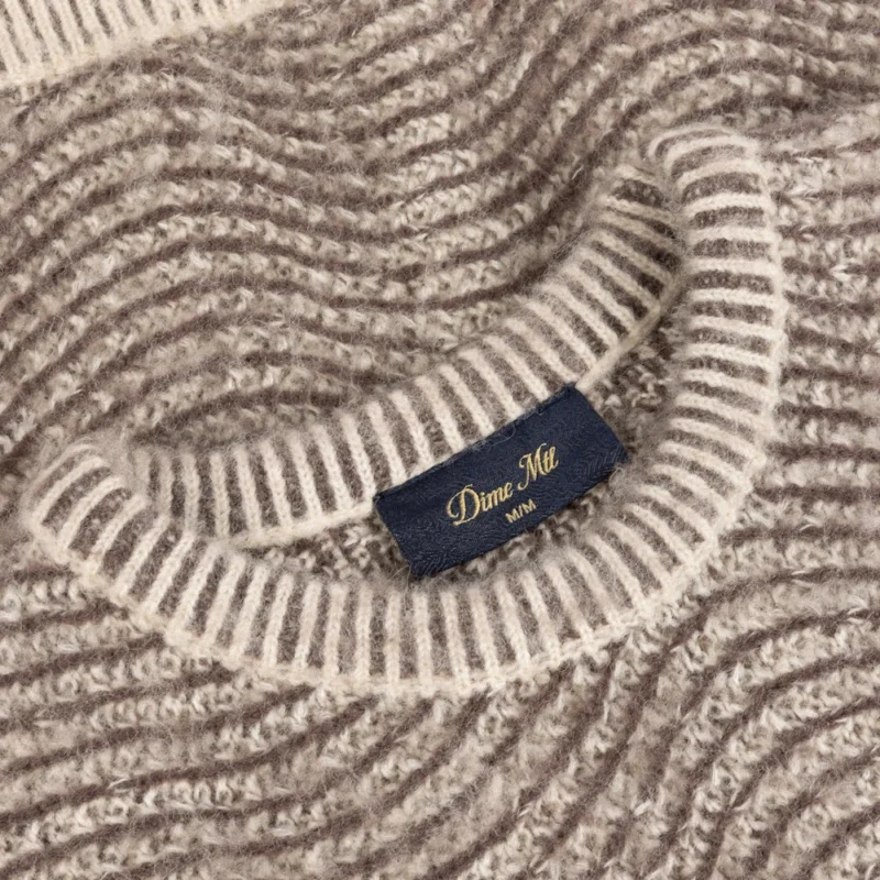 Dime MTL Mohair Wave Knit - Camel – Bild 2