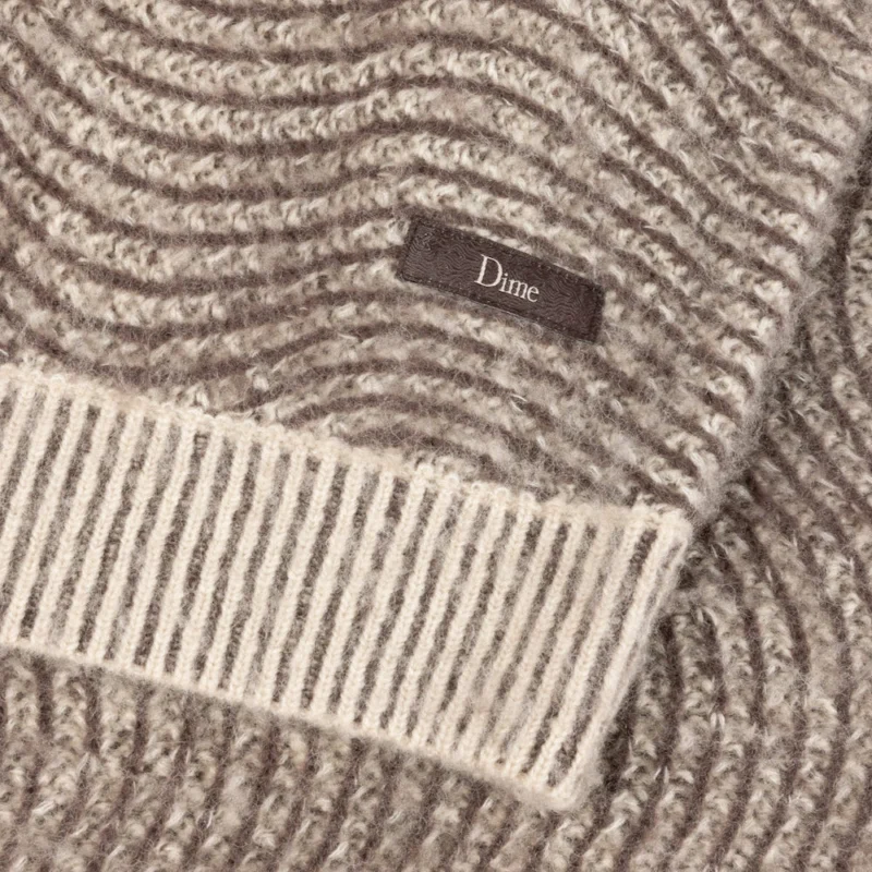 Dime MTL Mohair Wave Knit - Camel – Bild 4