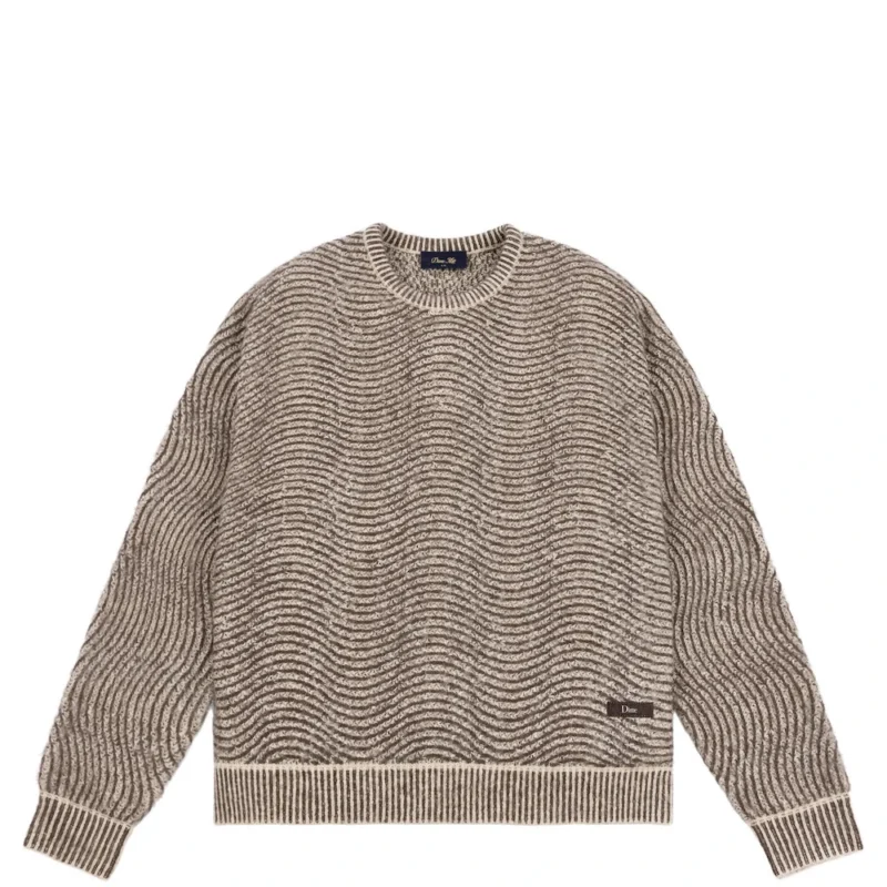 Dime MTL Mohair Wave Knit - Camel