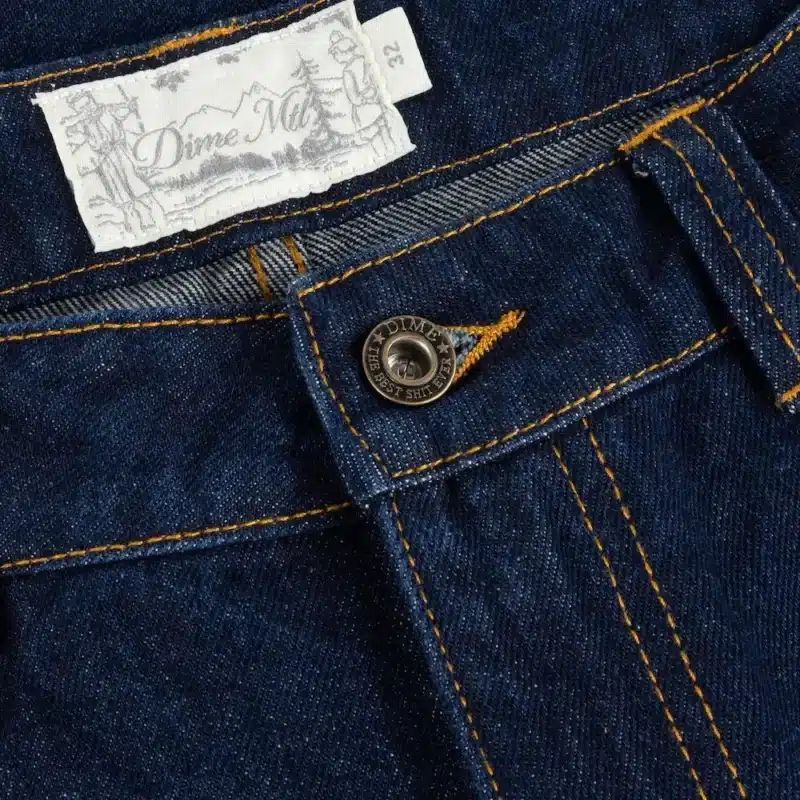 Dime MTL Relaxed Denim Hose - Indigo – Bild 3