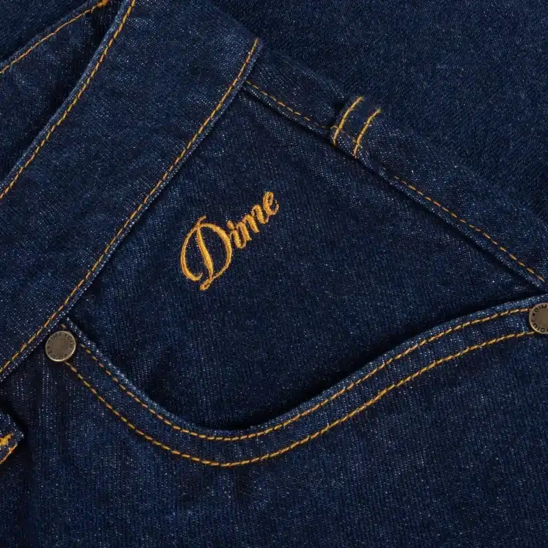 Dime MTL Relaxed Denim Hose - Indigo – Bild 2