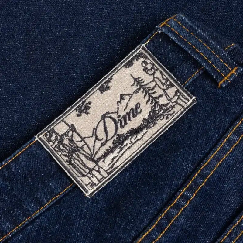 Dime MTL Relaxed Denim Hose - Indigo – Bild 4