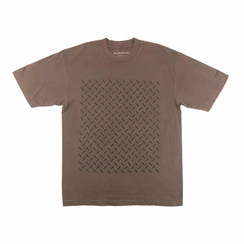 Hardbody Dimond Plate T-Shirt - Brown