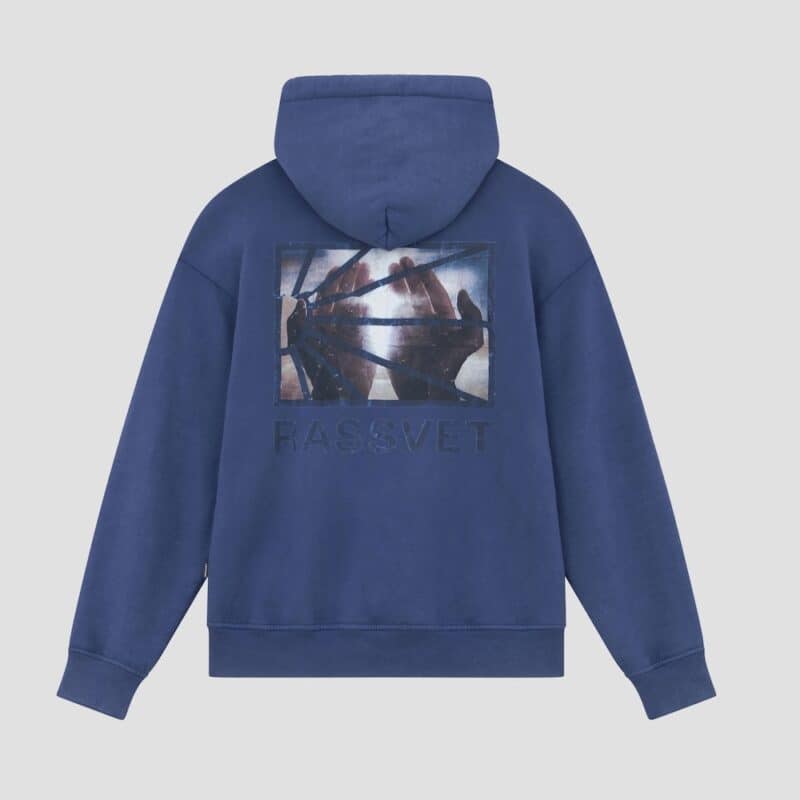 Rassvet Classic Logo Hoodie - Navy
