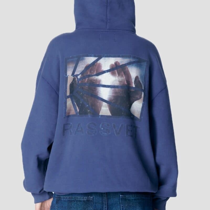 Rassvet Classic Logo Hoodie - Navy – Bild 4