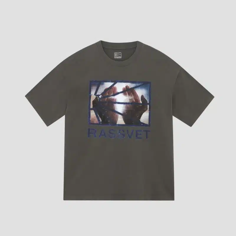 Rassvet Logo T-Shirt - Washed Black
