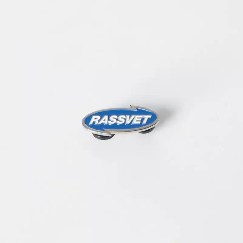 Rassvet Racing Metal Pin - Blue