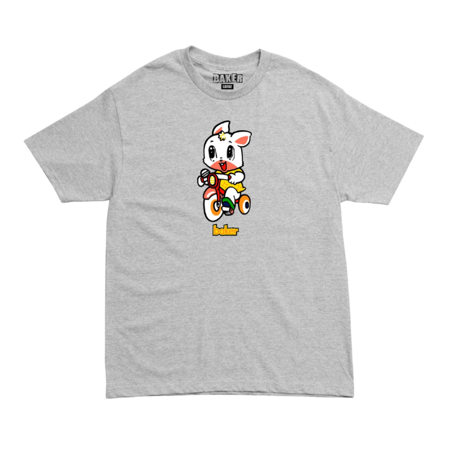 Baker Reynolds Bunny T-Shirt - Heather Grey