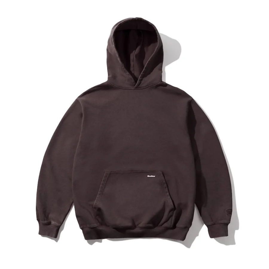Butter Goods Basic Pullover Hoodie - Washed Chestnut