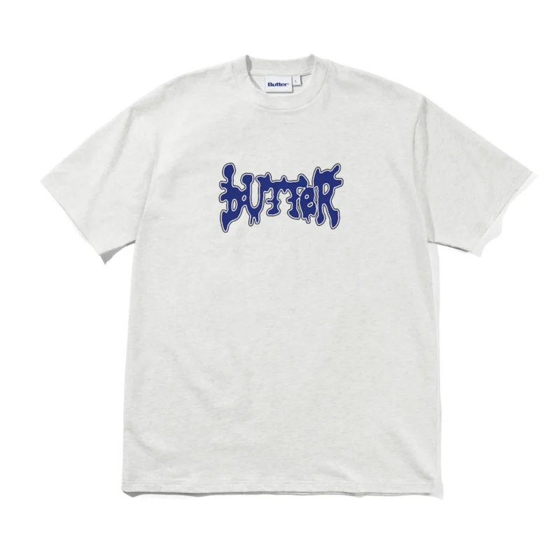 Butter Goods Blotch T-Shirt - Ash