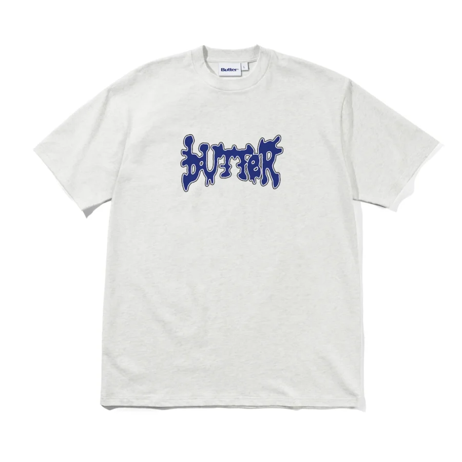 Butter Goods Blotch T-Shirt - Ash