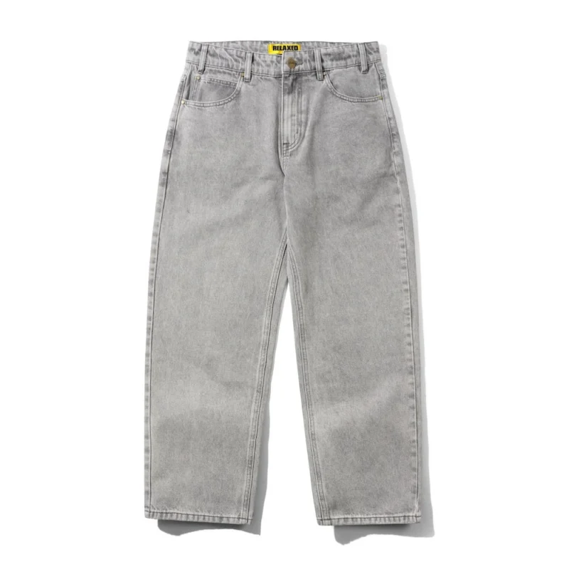 Butter Goods Racer Denim Hose - Grey Wash – Bild 2
