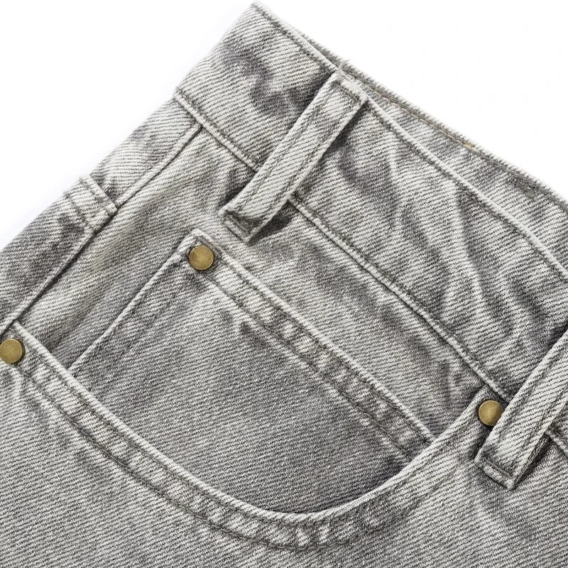 Butter Goods Racer Denim Hose - Grey Wash – Bild 5