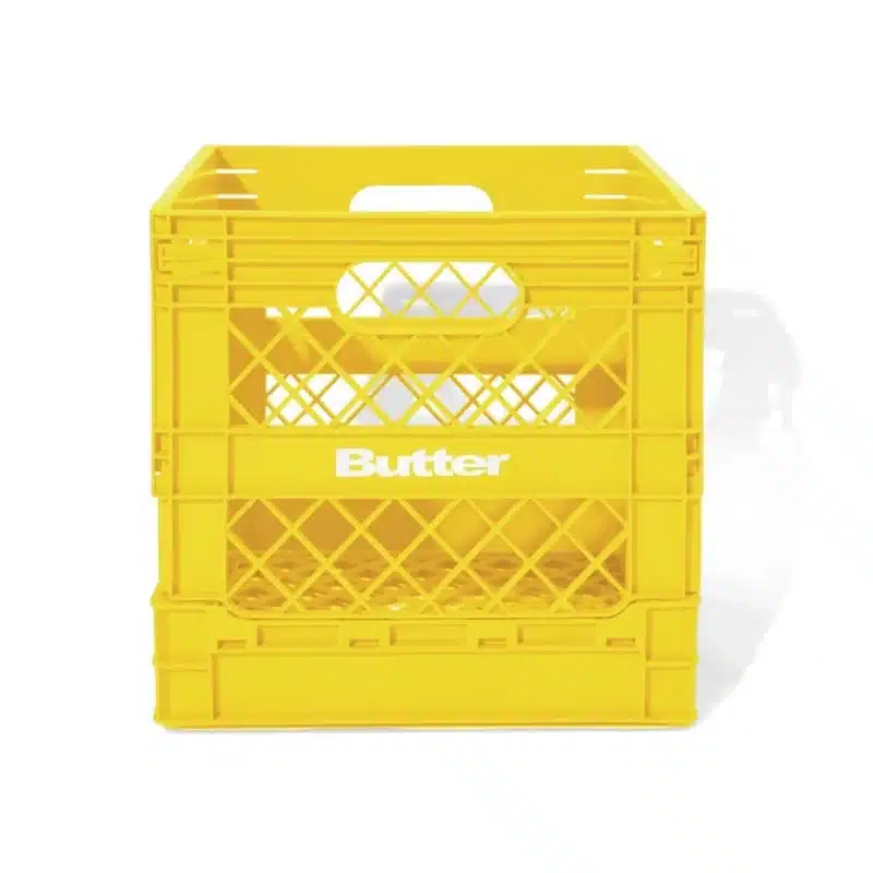 Butter Goods Record-Kiste - Yellow