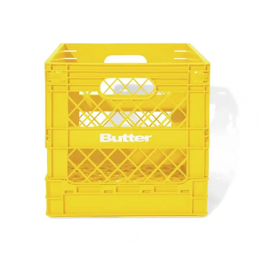 Butter Goods Record-Kiste - Yellow