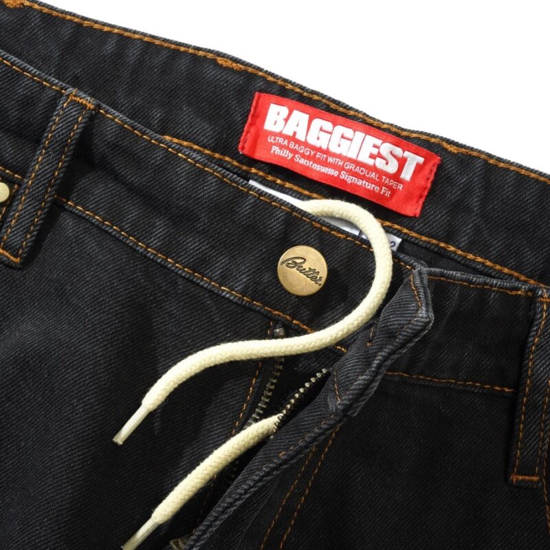 Butter Goods Santosuosso Denim Hose - Washed Black – Bild 4