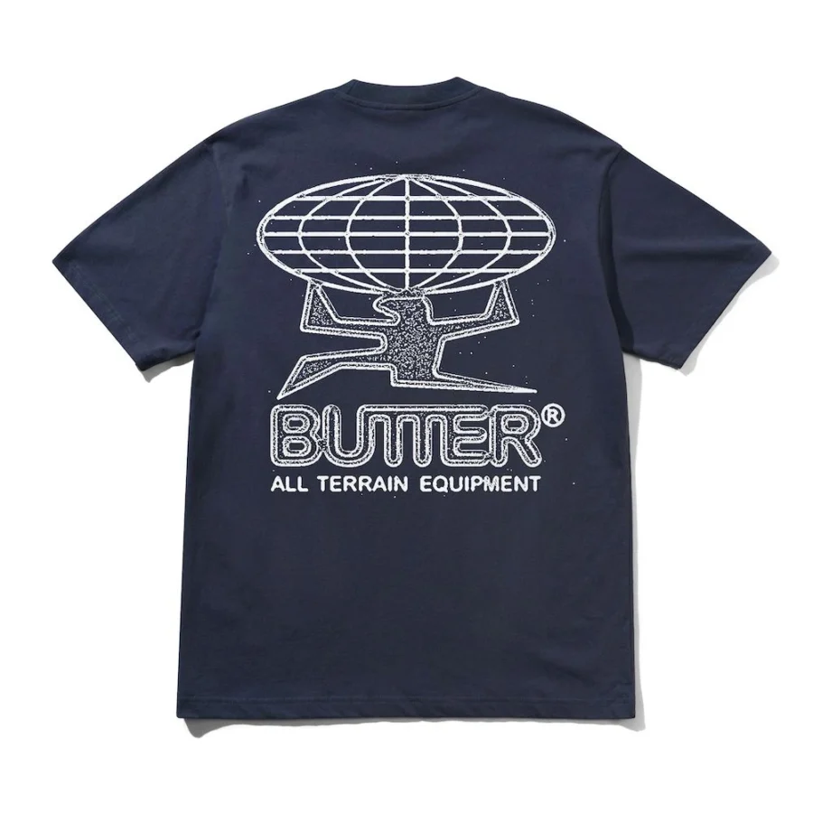Butter Goods Terrain T-Shirt - Navy