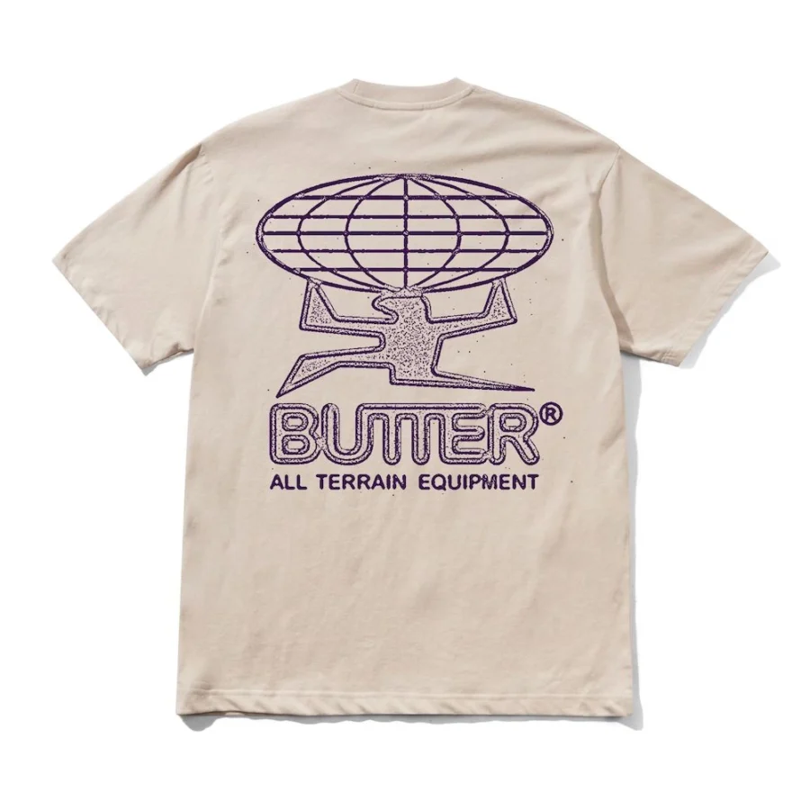 Butter Goods Terrain T-Shirt - Taupe