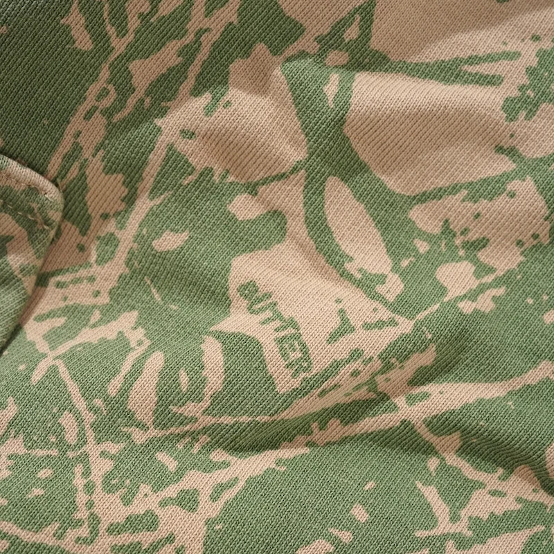 Butter Goods Woods Camo Zip-Thru Hoodie - Washed Sage – Bild 2