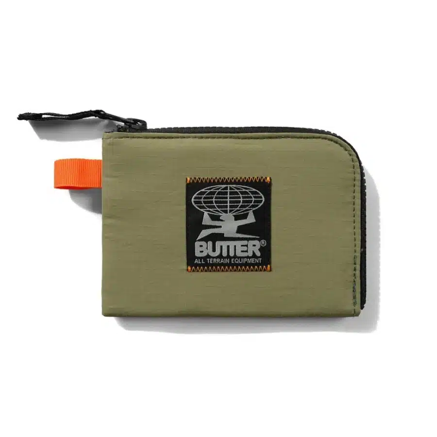 Butter Goods Zip Geldbeutel - Sage