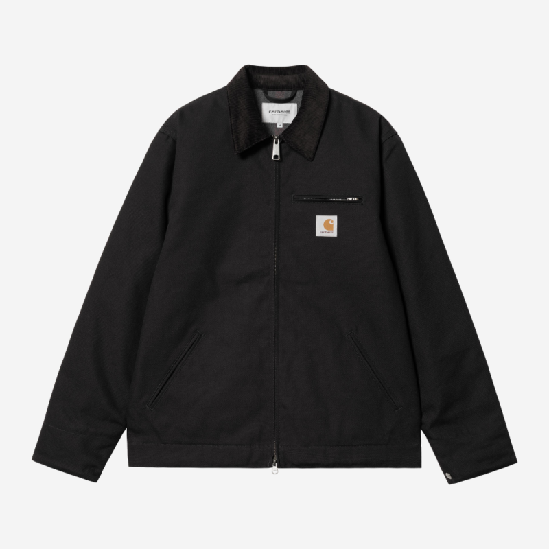 Carhartt WIP Detroit Jacke - Black Rigid