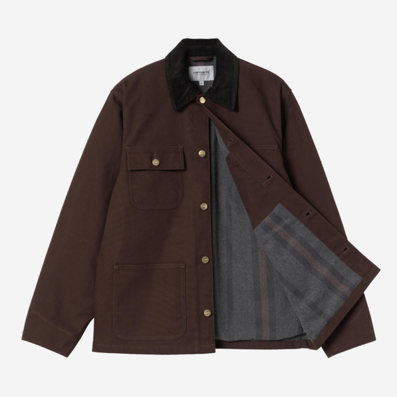 Carhartt WIP Michigan Jacke - Hamilton Brown / Tobacco Rigid - Image 3