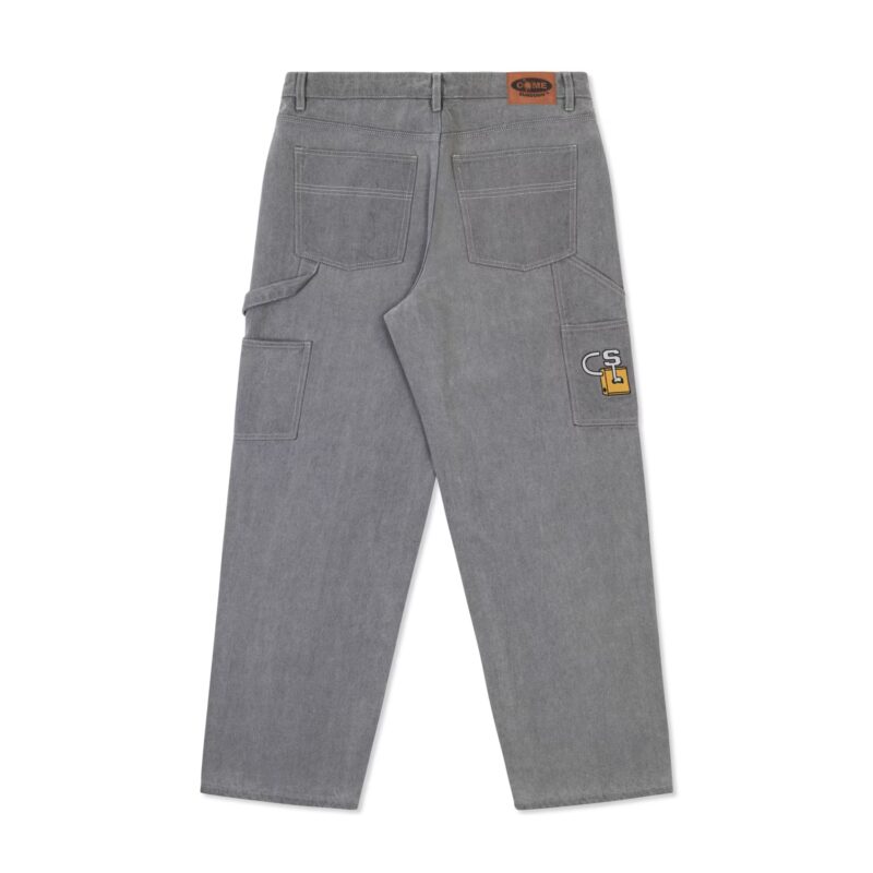 Come Sundown Lock Jeans Hose - Washed Grey – Bild 2
