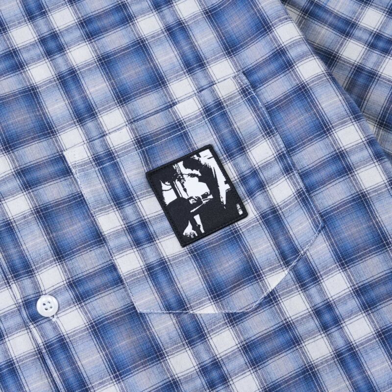 Come Sundown Brain Power Plaid Hemd - Blue - Image 3