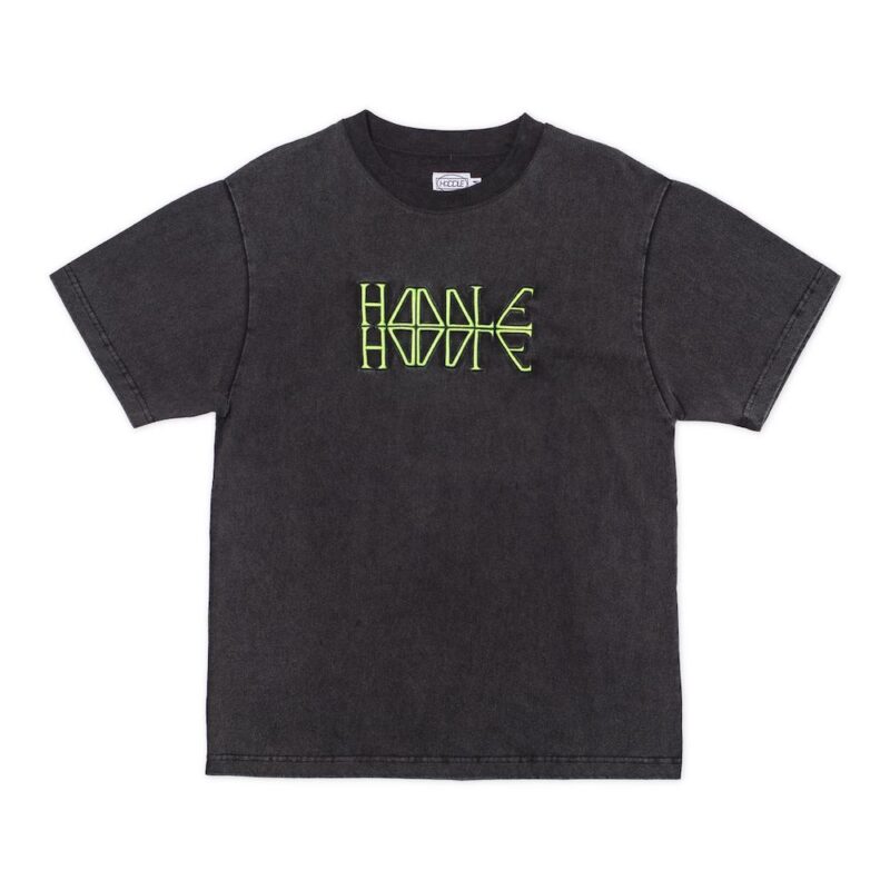 Hoddle Rune T-Shirt - Black Wash